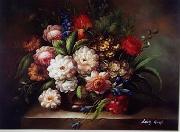 unknow artist Floral, beautiful classical still life of flowers.095 Germany oil painting artist